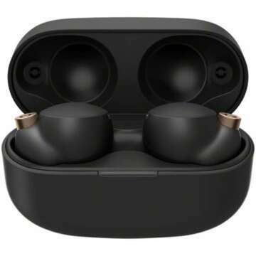 Sony WF-1000XM4 Noise Cancelling Earbuds, Black