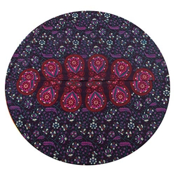 Vibrant 32" Decorative Mandala Pillow Cover for Home Decor
