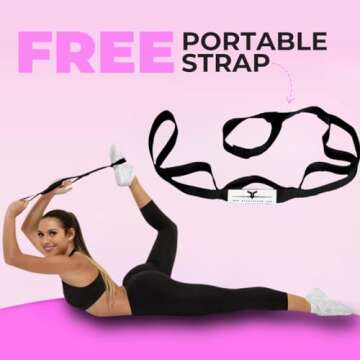 STUNT STAND® Flexibility & Stretching Strap for All Sports