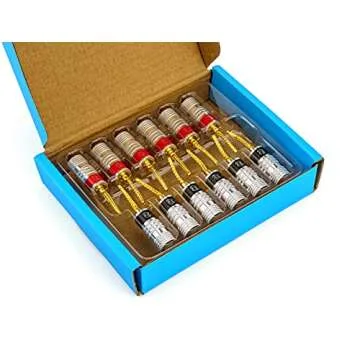 Sewell Silverback Flex Pin Connectors, for Spring-Loaded Inputs, 6 Pairs (SW-30006-6)