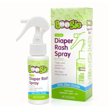 Boogie Diaper Rash Spray for Easy, No-Mess Baby Care