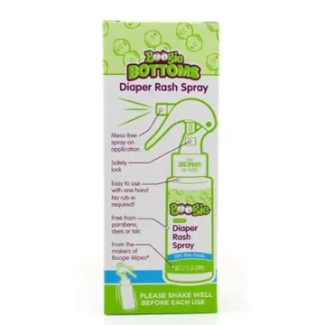 Boogie Diaper Rash Spray for Easy, No-Mess Baby Care