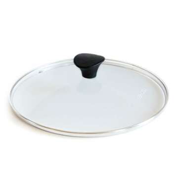 TECHEF 12-Inch Tempered Glass Lid for Cookware