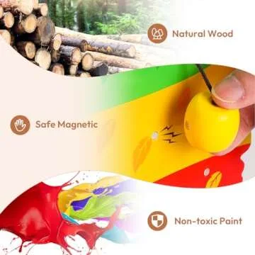 Woodtoe Apple Picking Toy - Montessori Educational Toy