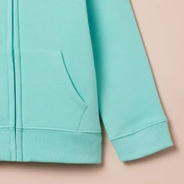 Amazon Essentials Girls' Fleece Zip-Up Hoodie for Kids