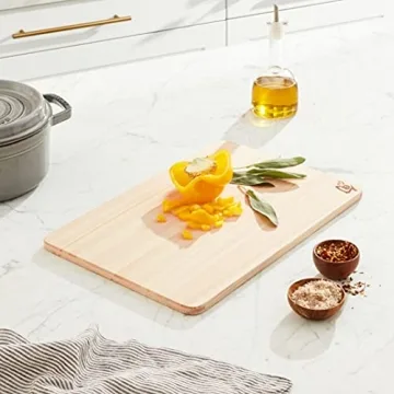 Shun Medium Hinoki Cutting Board for Kitchen Use