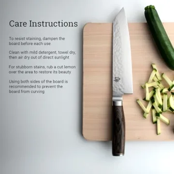 Shun Medium Hinoki Cutting Board for Kitchen Use