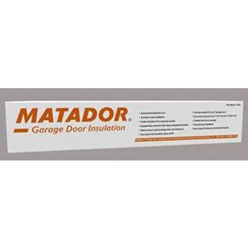 Matador EP1323054_02 SGDIK002 Garage Door Insulation Kit, X-Large, White