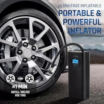 ABEAUROOSE Portable Tire Inflator for All Your Needs