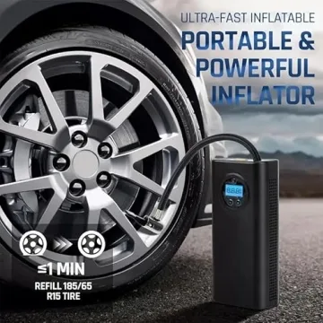 ABEAUROOSE Portable Tire Inflator for All Your Needs