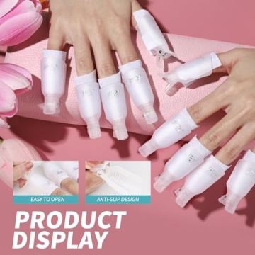 FANDAMEI Essential Nail Polish Gel Remover Tools Set