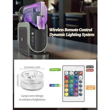 Casaletto LED Capsule Lights for Ninja Slushi Machine