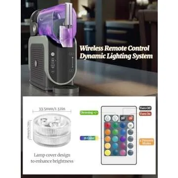 Casaletto LED Capsule Lights for Ninja Slushi Machine