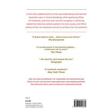 Lean In: Women, Work, and the Will to Lead by Sheryl Sandberg