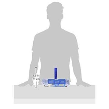 Ettore Complete Window Cleaner 2 in 1 Combo Tool: 10-inch Squeegee and Washer