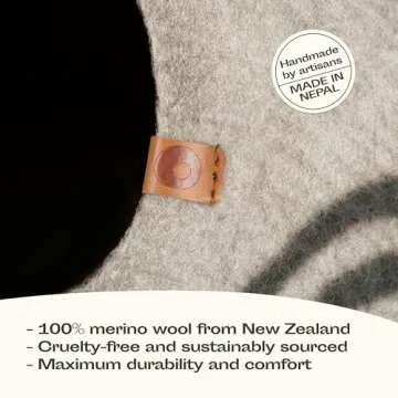 MEOWFIA Cat Cave - Handmade Merino Wool Cat Bed