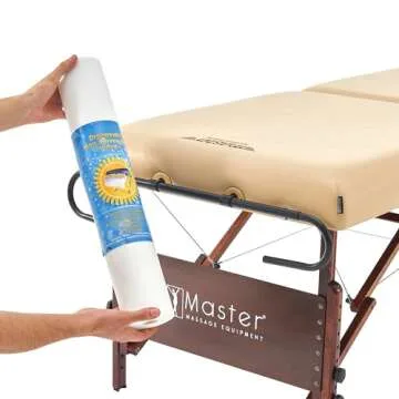 Master Massage Non-Woven Massage Table Roll - Professional Hygiene