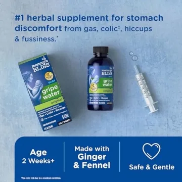 Mommy's Bliss Gripe Water Original for Infant Gas Relief, 4 Fl Oz