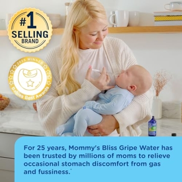 Mommy's Bliss Gripe Water Original for Infant Gas Relief, 4 Fl Oz