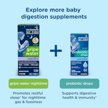 Mommy's Bliss Gripe Water Original for Infant Gas Relief, 4 Fl Oz