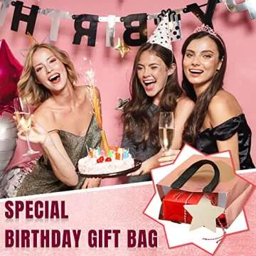 Heart Gift Bags - 24 Pcs Reusable for All Occasions