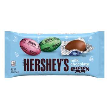 Hershey's Milk Chocolate Easter Eggs, 45 COUNT - Seasonal Chocolate Treats!