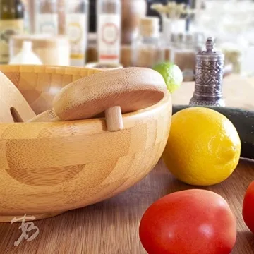 Stylish Totally Bamboo Salad Hands for Effortless Serving