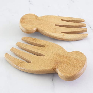 Stylish Totally Bamboo Salad Hands for Effortless Serving