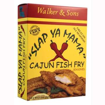 Slap Ya Mama, Ssnng Fish Fry Cajun 12 Ounce