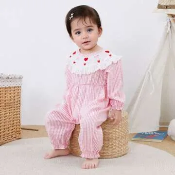 Shop Adorable Valentines Baby Girl Outfit for First Celebrations