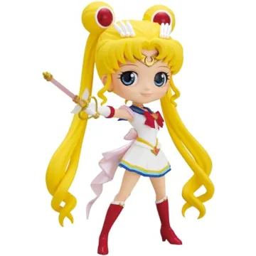 Banpresto - Pretty Guardian Sailor Moon Eternal - The Movie - Q posket - Super Sailor Moon - Moon Ka...