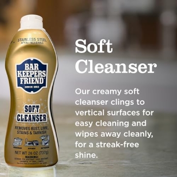 Bar Keeper's Friend Home Cleaning Supplies Kit for Sparkling Clean