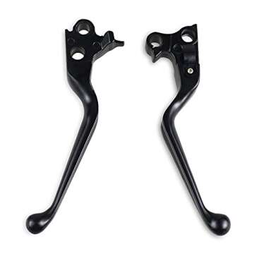 NTHREEAUTO Brake Clutch Lever Motorcycle Hand Levers Compatible with Harley