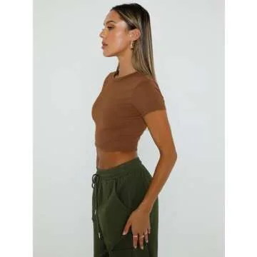 Cute Summer Crop Tops for Women – WYNNQUE Trendy Tees