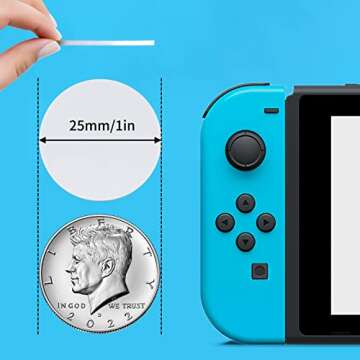 JIAN BOLAND 50 pcs NFC Tags, NTAG215 NFC Tags Blank White Card NFC Stickers NFC Coin Cards Compatibl...