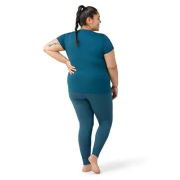 Smartwool Women's Plus Size Merino Wool Short Sleeve Tee (Slim Fit)