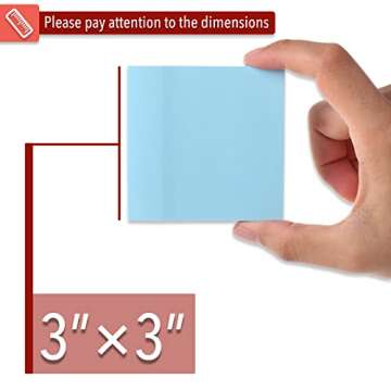 Mr. Pen- Sticky Notes, 3”x3”, 12 Pads, Pastel Colors Sticky Notes, Sticky Note, Self-Stick Note Pads, Sticky Pads Sticky Notes Aesthetic, Colorful Sticky Notes, Sticky Notes Bulk Sticky Notes