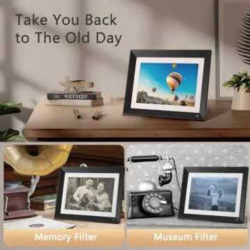 Benibela 10.1 Inch AI Photo Frame - Share Moments Easily