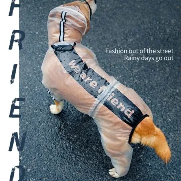 SlappyShirts Waterproof Jacket for Dogs - XL Size Option