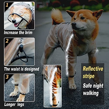 SlappyShirts Waterproof Jacket for Dogs - XL Size Option