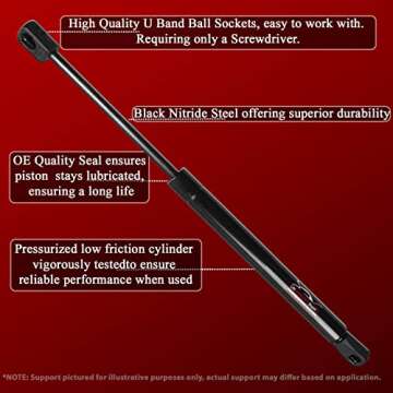 Lift Supports Depot Qty (2) Compatible With Acura TL 2009 To 2014 Front Hood Lift Supports Shocks St...