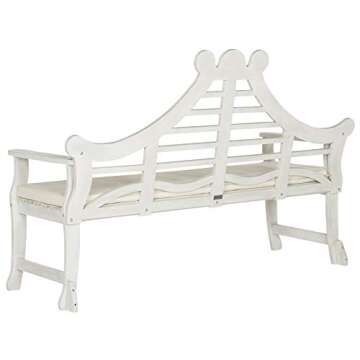 SAFAVIEH PAT6741A Outdoor Collection Azusa Bench