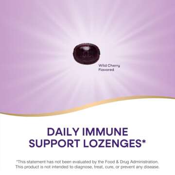 Nature's Way Sambucus Immune Lozenges - High Potency C