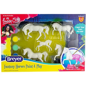 Breyer Horses Stablemates Fantasy Horse Paint Set | 5 Pieces | Educational Fun