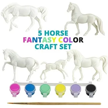 Breyer Stablemates Fantasy Horse Paint Set for Kids | 5 Piece Set