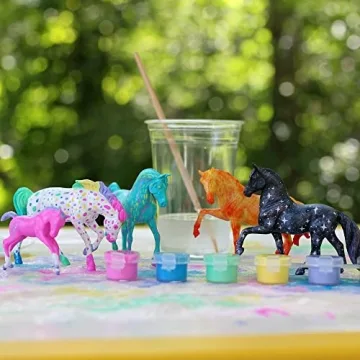 Breyer Stablemates Fantasy Horse Paint Set for Kids | 5 Piece Set