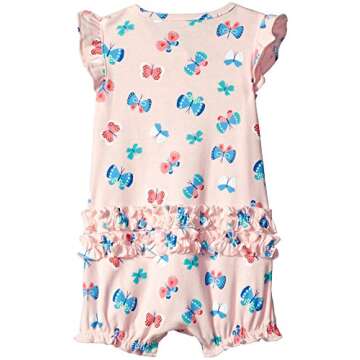 Carter's Baby Girls' 2-Pack Romper, Bird/Butterfly, 9 Months