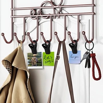 Versatile Black Magnetic Chip Bag Clips - 6 Pack