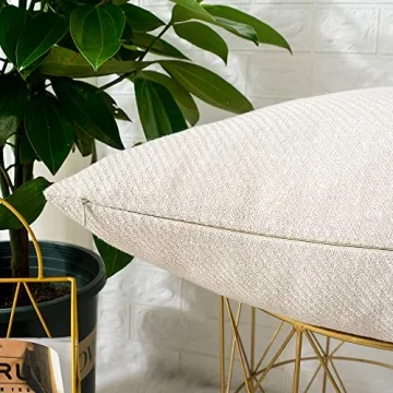 Buy MERNETTE Mustard Yellow Decorative Pillow Covers 18x18