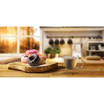 Red Rocks Double Wall Insulated Espresso Cups Set